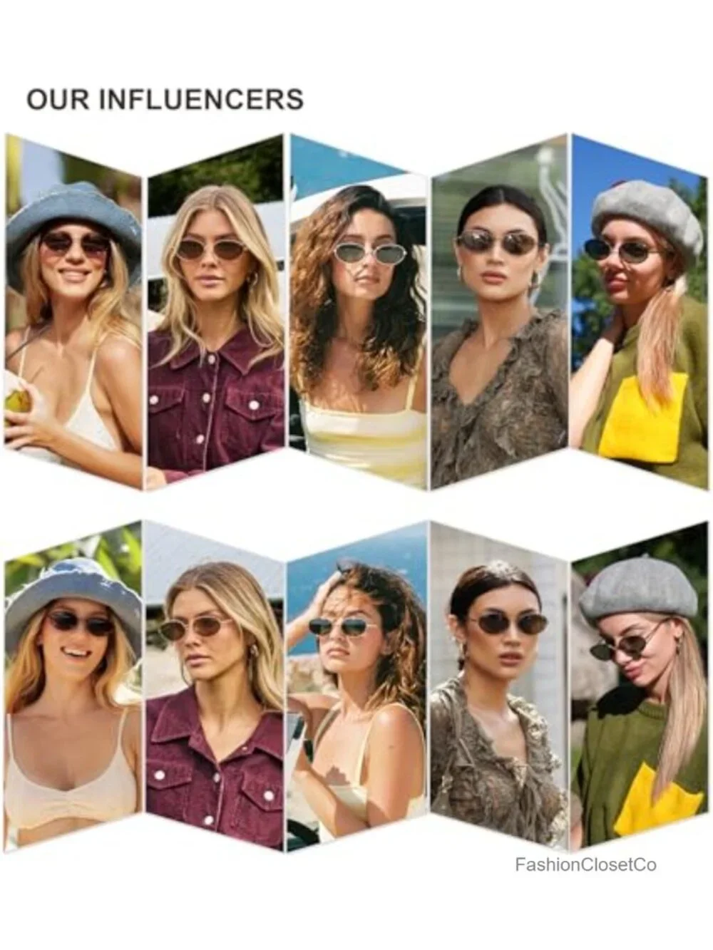 Trendy Retro Oval Polarized Sunglasses for Women Men UV400 Protection